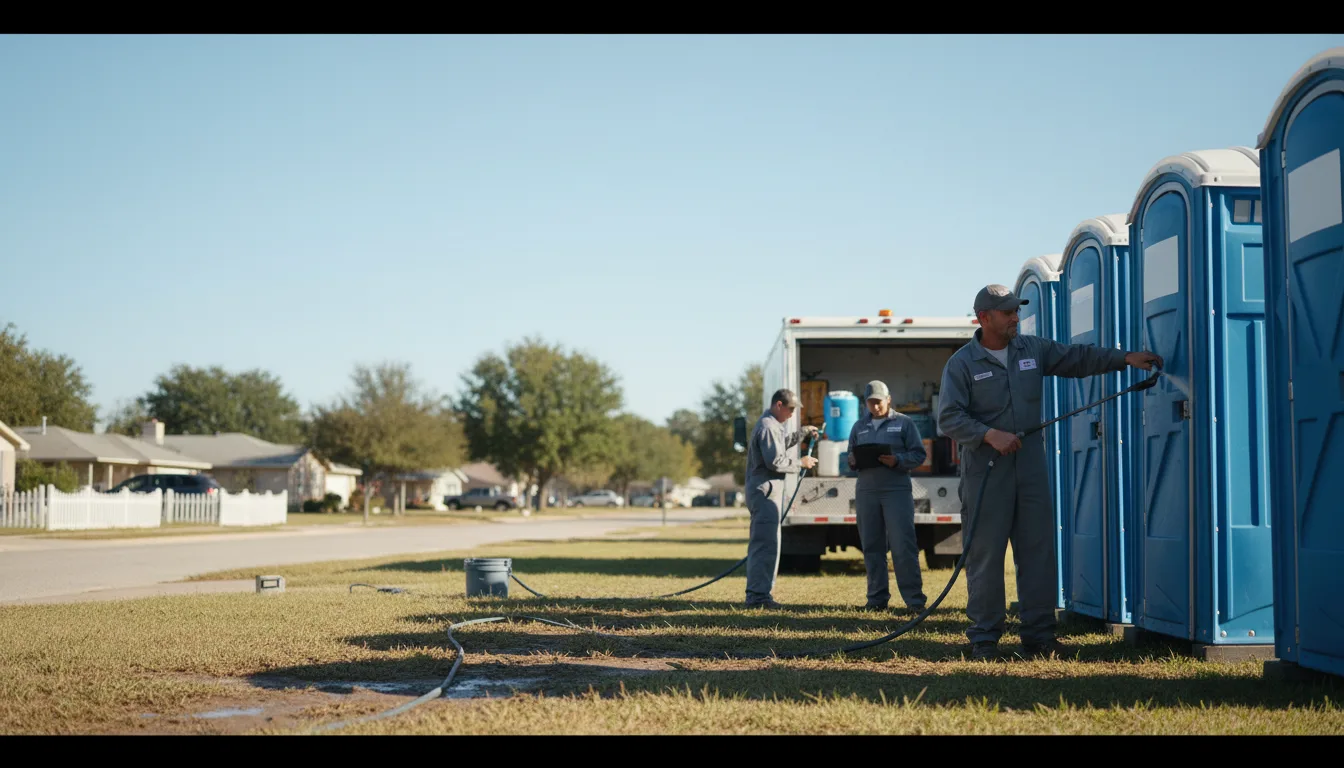 Long-Term Portable Toilet Rental in Pinconning, MI near me